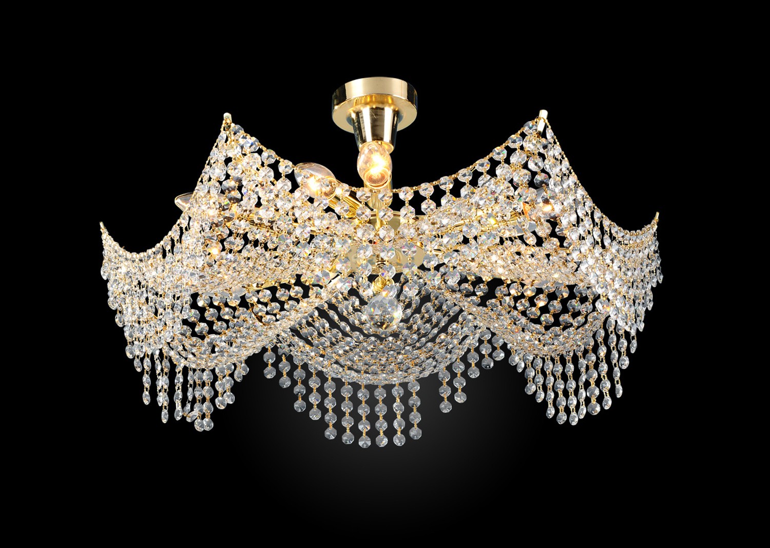 Потолочная люстра Максисвет 1-3023-9-JK E14