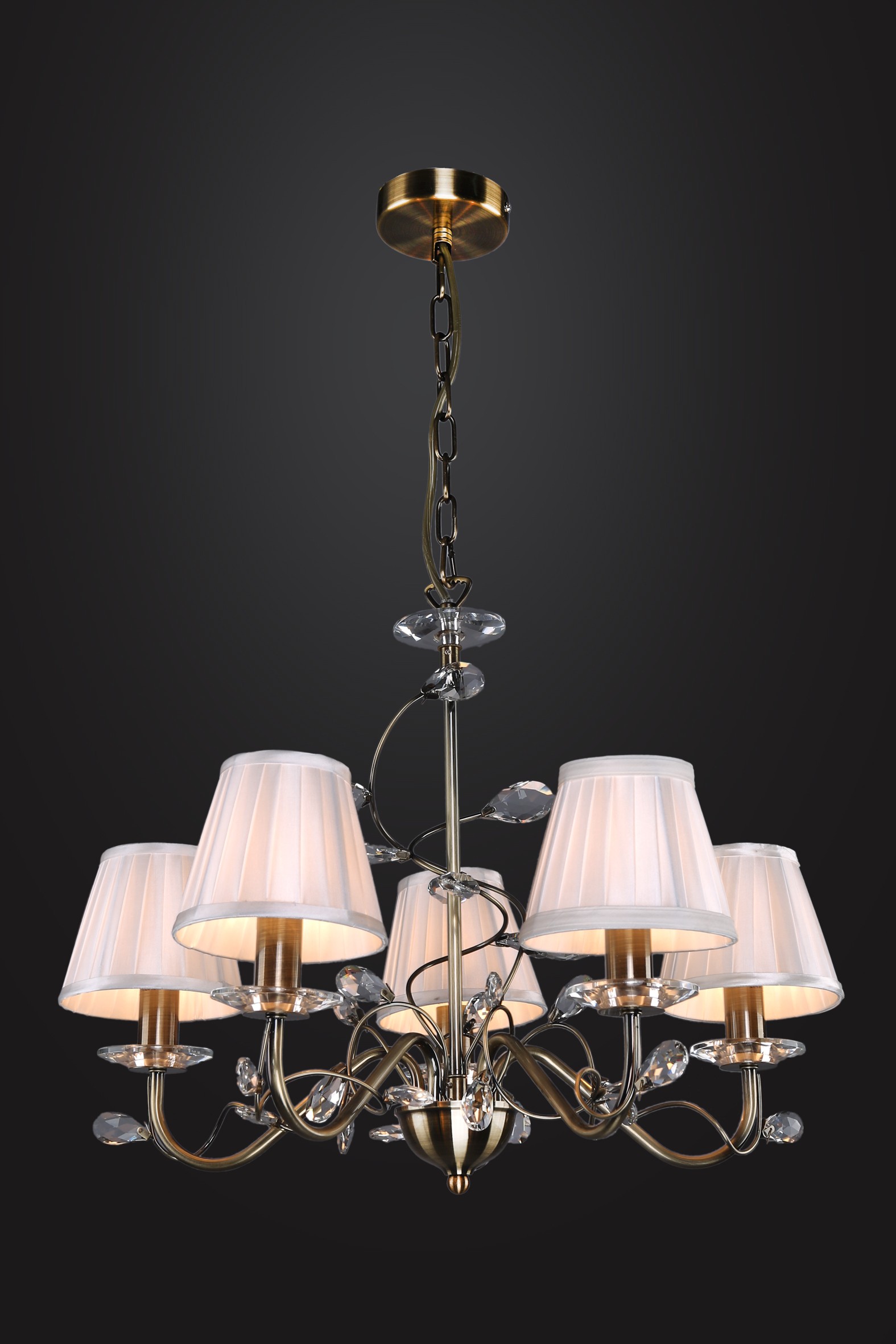 Подвесная люстра Максисвет 2-4161-5-AB E14