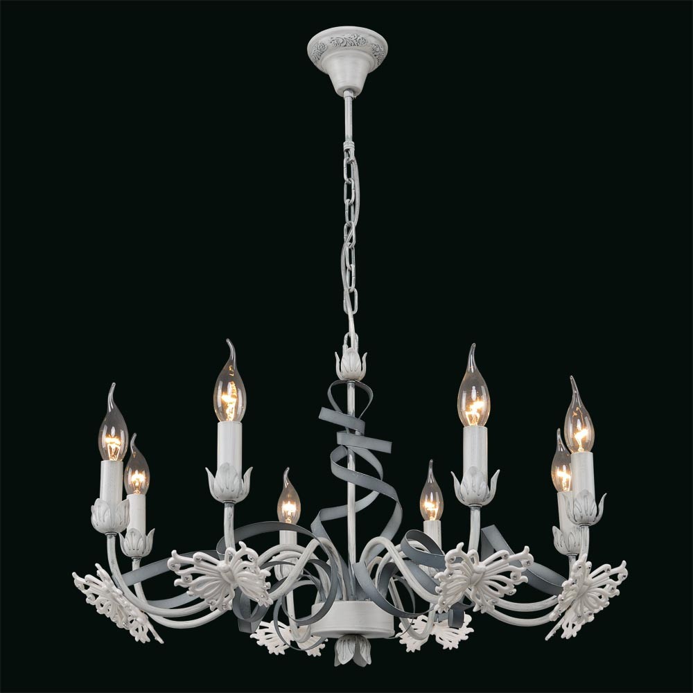 Люстра с бабочками 4202 2-4202-8-HS E14 Максисвет