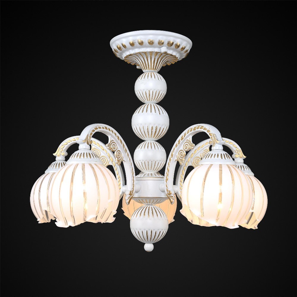 Потолочная люстра Максисвет 4140 2-4140-5-WHS Е14