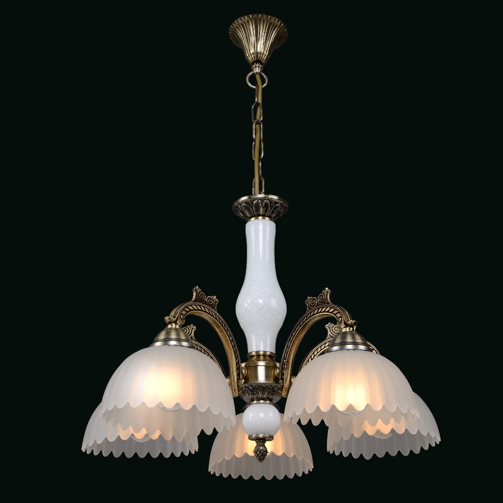 Подвесная люстра Максисвет 2-3915-5-AB E14