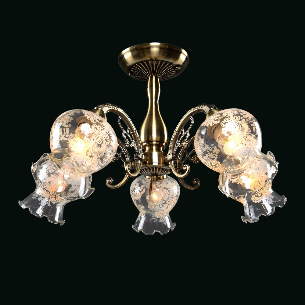 Потолочная люстра Максисвет 4080 1-4080-5-AB E27