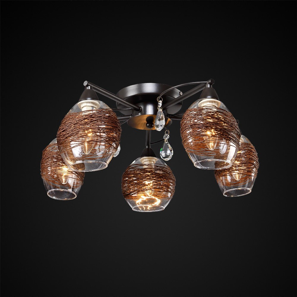 Потолочная люстра Максисвет 3430 1-3430-5-BR E14