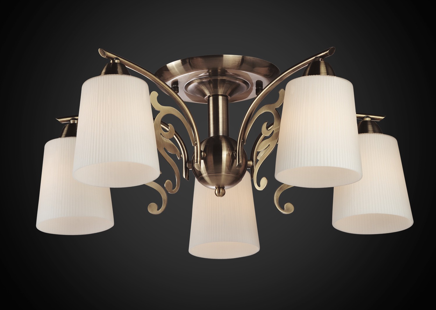 Потолочная люстра Максисвет 9907 1-9907-5-AB E14