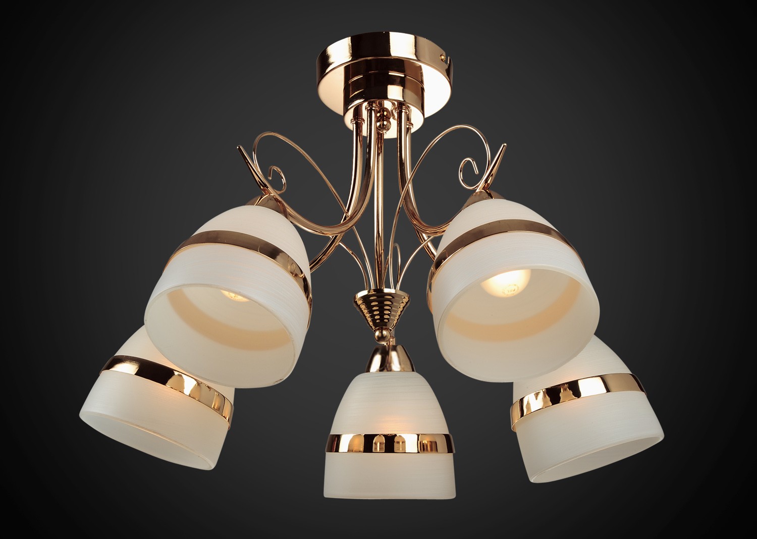 Потолочная люстра Максисвет 2-9870-5-FG E14