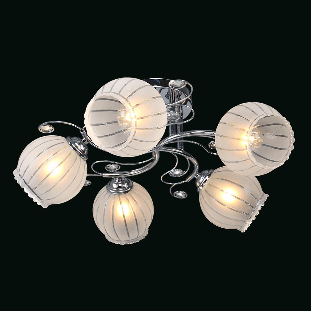 Потолочная люстра Максисвет 8645 1-8645-5-CR Е27