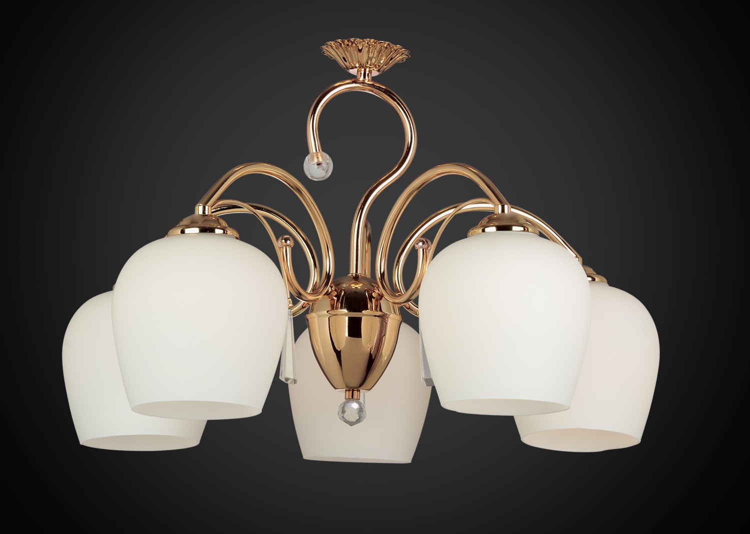 Подвесная люстра Максисвет 2-4690-5-FG E27