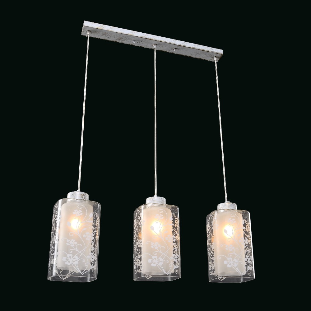 Светильник подвесной Максисвет 2-4970-3-WHS E27