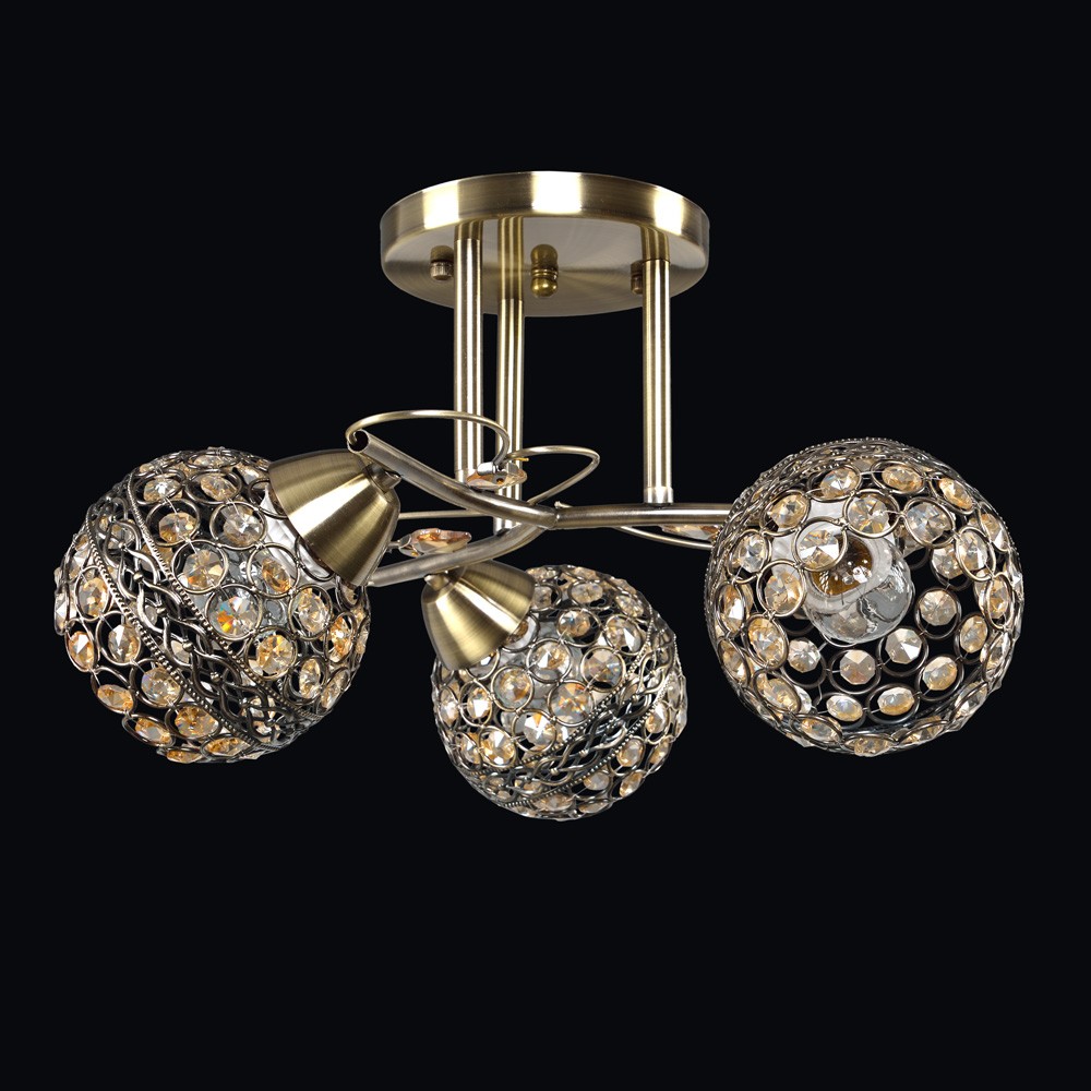 Потолочная люстра Максисвет 8850 1-8850-3-АВ E14