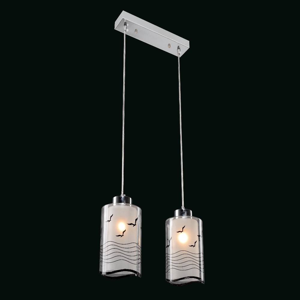 Светильник с птичками 4965 2-4965-2-CR E27 Максисвет