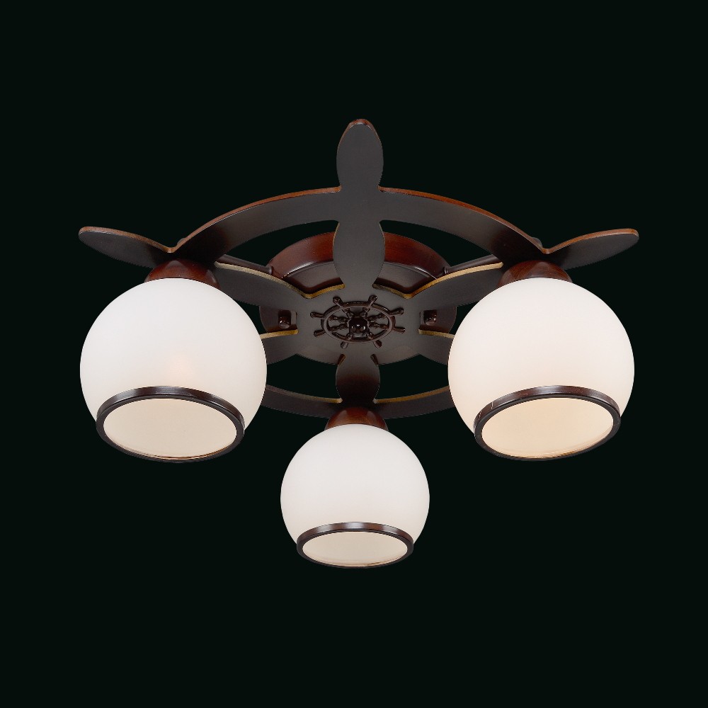 Потолочная люстра Максисвет 3320 1-3320-3-BR E27