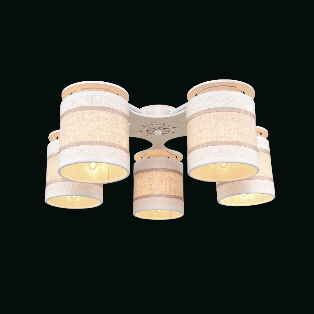 Потолочная люстра Максисвет 3322 1-3322-5-DGRY E14