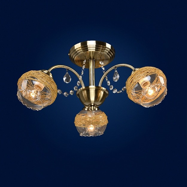 Потолочная люстра Максисвет 3460 1-3460-3-AB E14