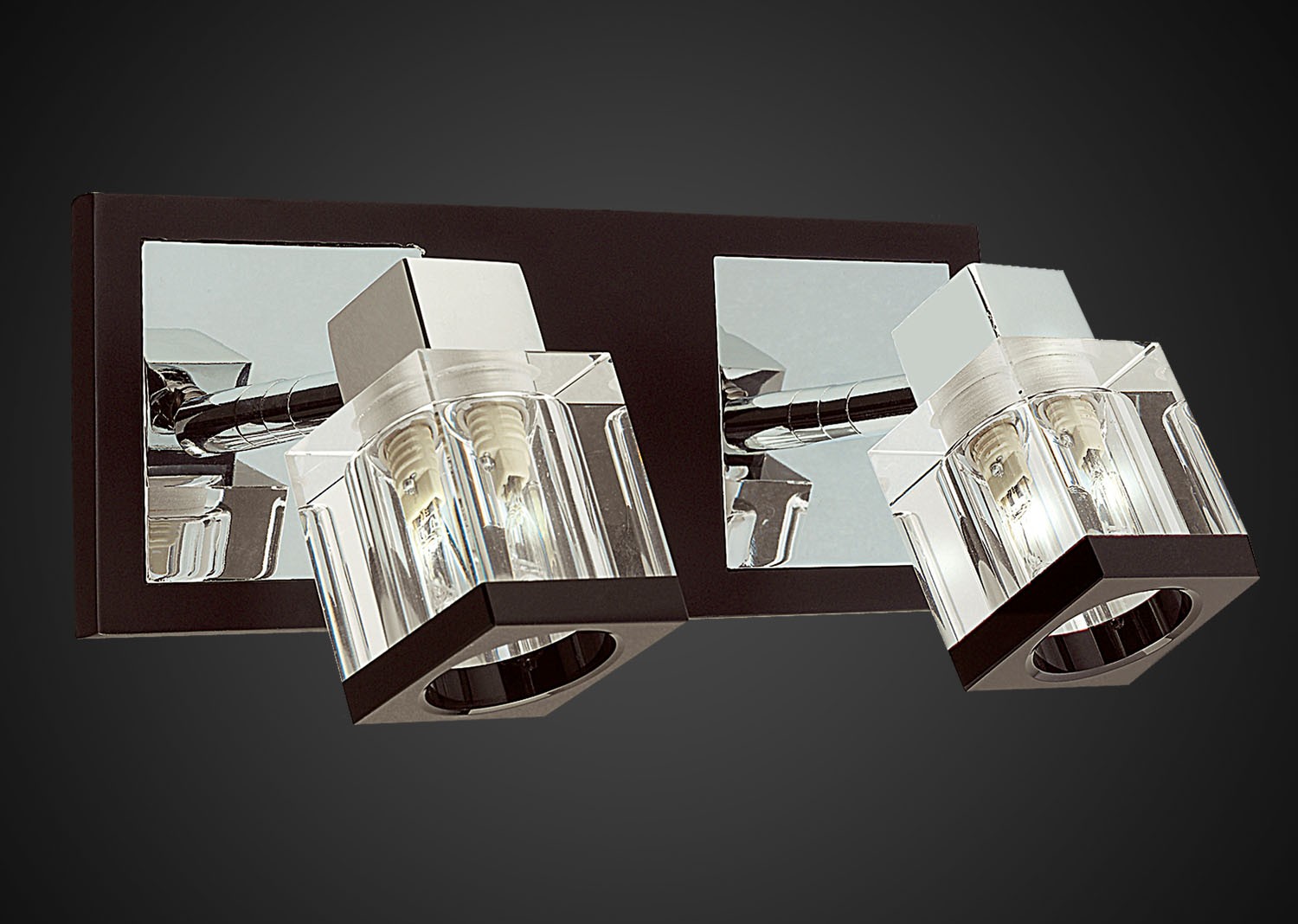 Светильник спот Максисвет 3-3615-2-CR+WE G9