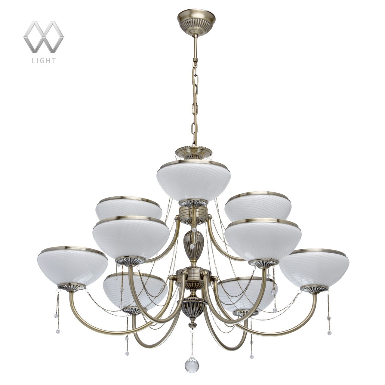 Подвесная люстра MW Light Фелиция 347019309