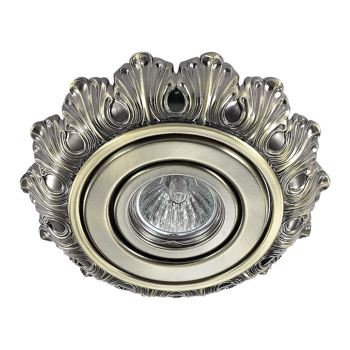 Встраиваемый светильник с узорами Ligna 370276 Novotech