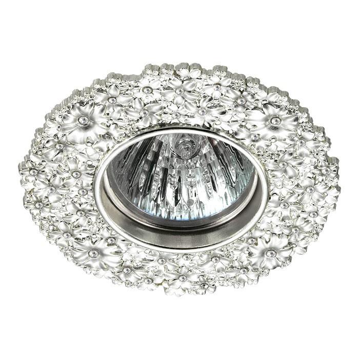 Встраиваемый светильник с цветочками Candi 370332 Novotech