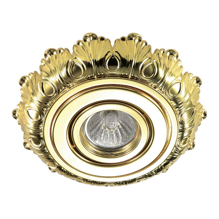 Встраиваемый светильник с узорами Ligna 370278 Novotech