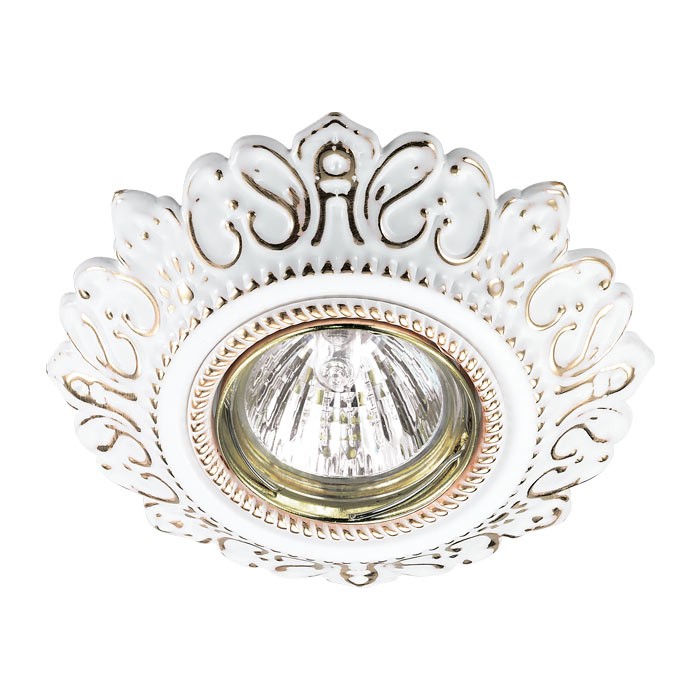 Встраиваемый светильник с узорами Forza 370321 Novotech