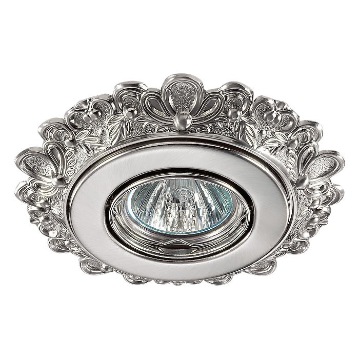 Встраиваемый светильник с узорами Ligna 370269 Novotech