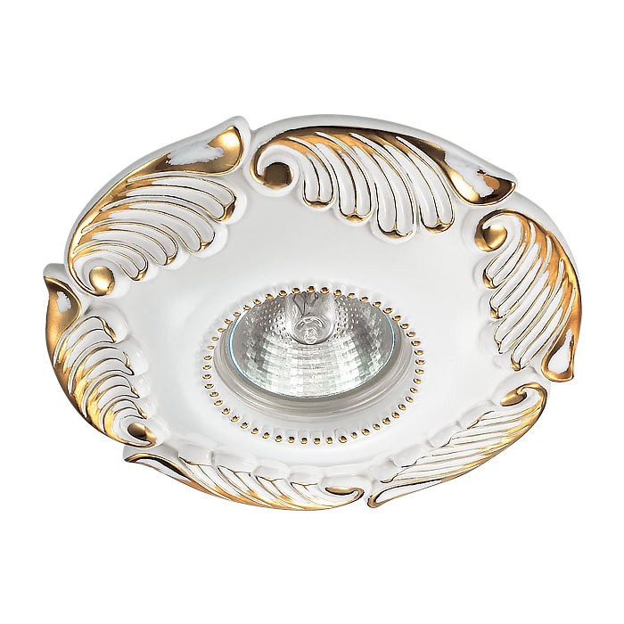 Встраиваемый светильник с узорами Pattern 370327 Novotech