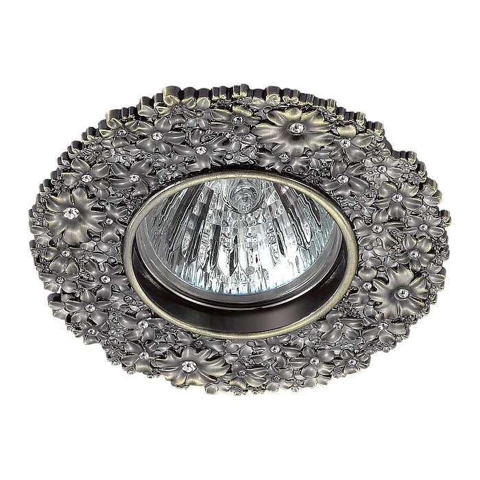 Встраиваемый светильник с цветочками Candi 370336 Novotech