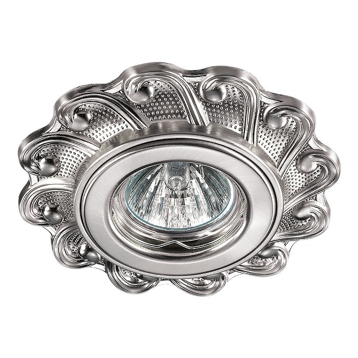 Встраиваемый светильник с узорами Ligna 370265 Novotech