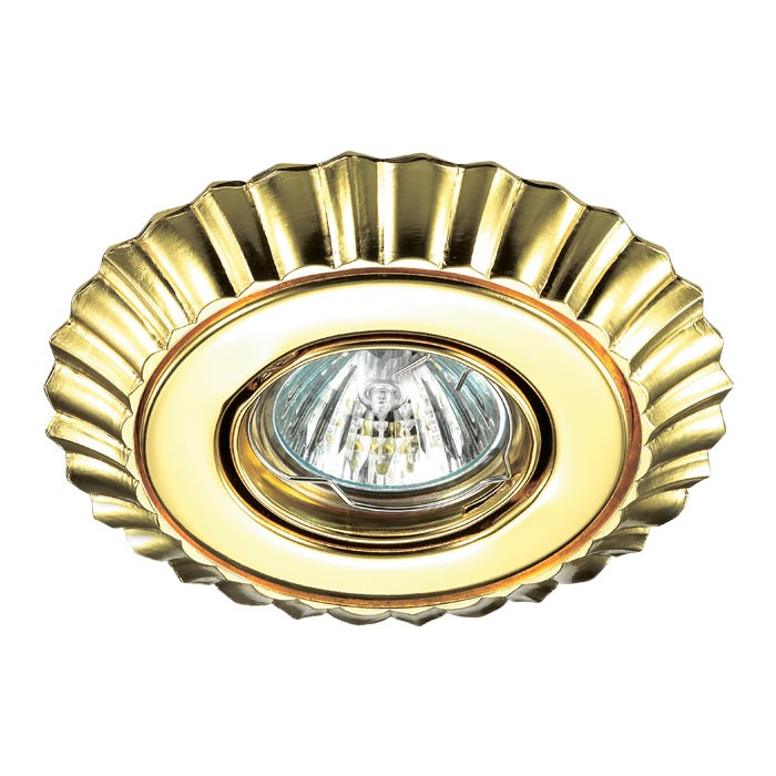 Встраиваемый светильник с узорами Ligna 370274 Novotech