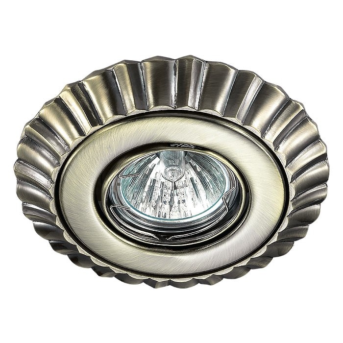 Встраиваемый светильник с узорами Ligna 370272 Novotech