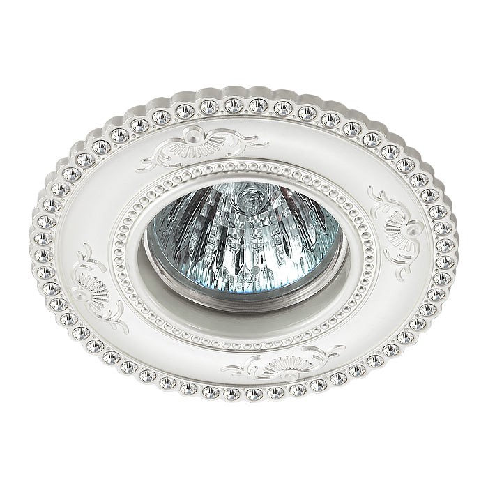 Встраиваемый светильник с узорами Candi 370340 Novotech