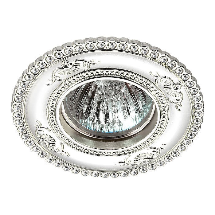 Встраиваемый светильник с узорами Candi 370337 Novotech