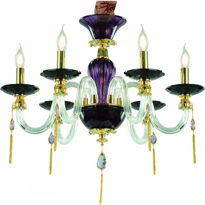 Люстра разноцветная Mona 5126/12 LM-6 Divinare