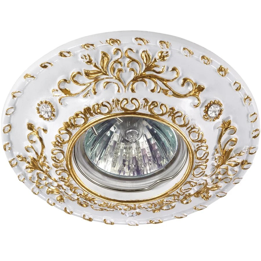 Встраиваемый светильник с узорами Pattern 370093 Novotech