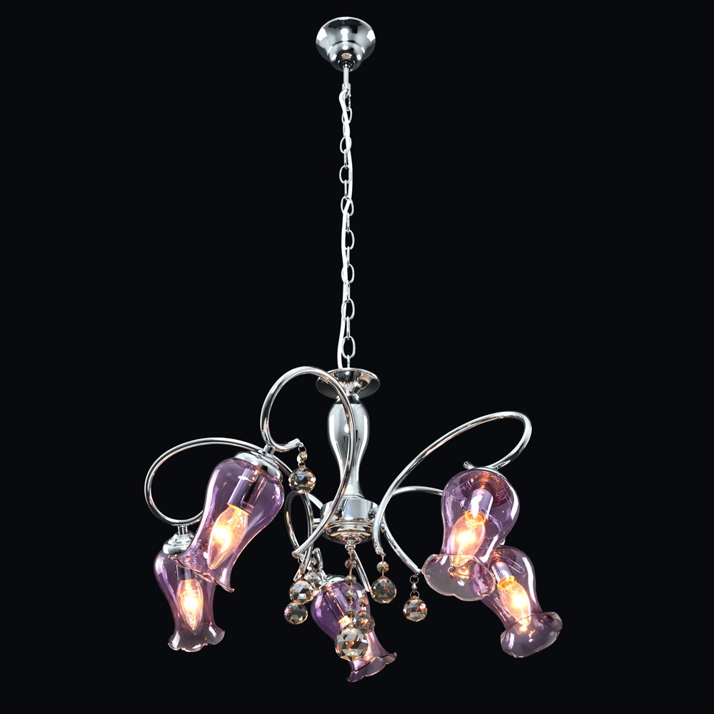 Подвесная люстра Максисвет 2-4205-5-CR E14