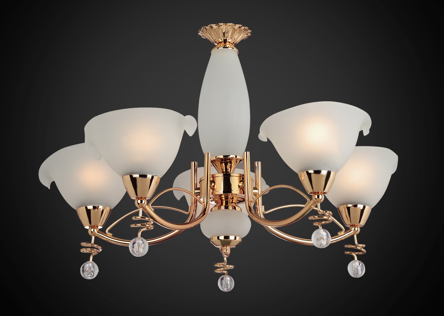 Подвесная люстра Максисвет 2-5127-5-FG E14