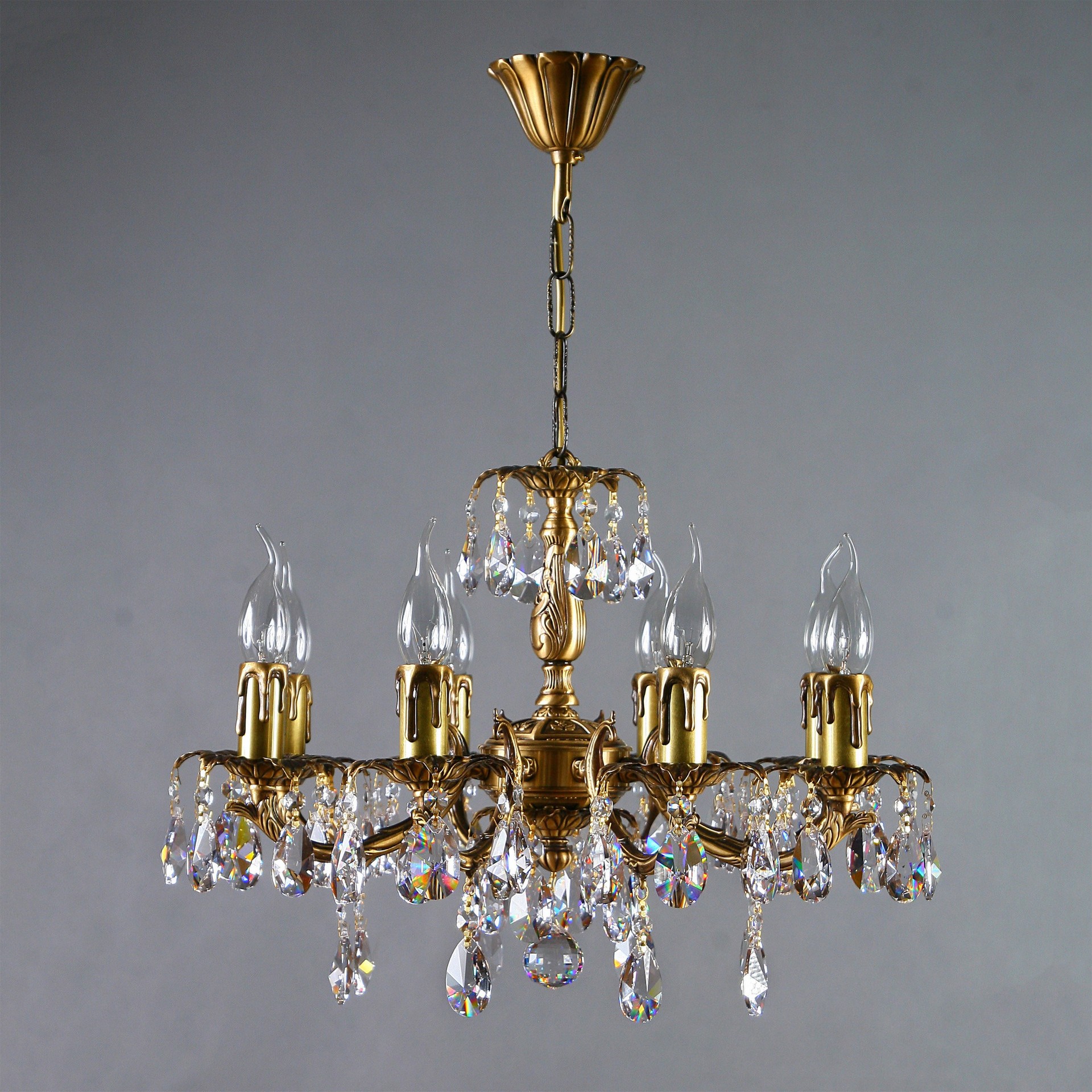 Подвесная люстра Ambiente Benisa 2226/8 AB Tear drop