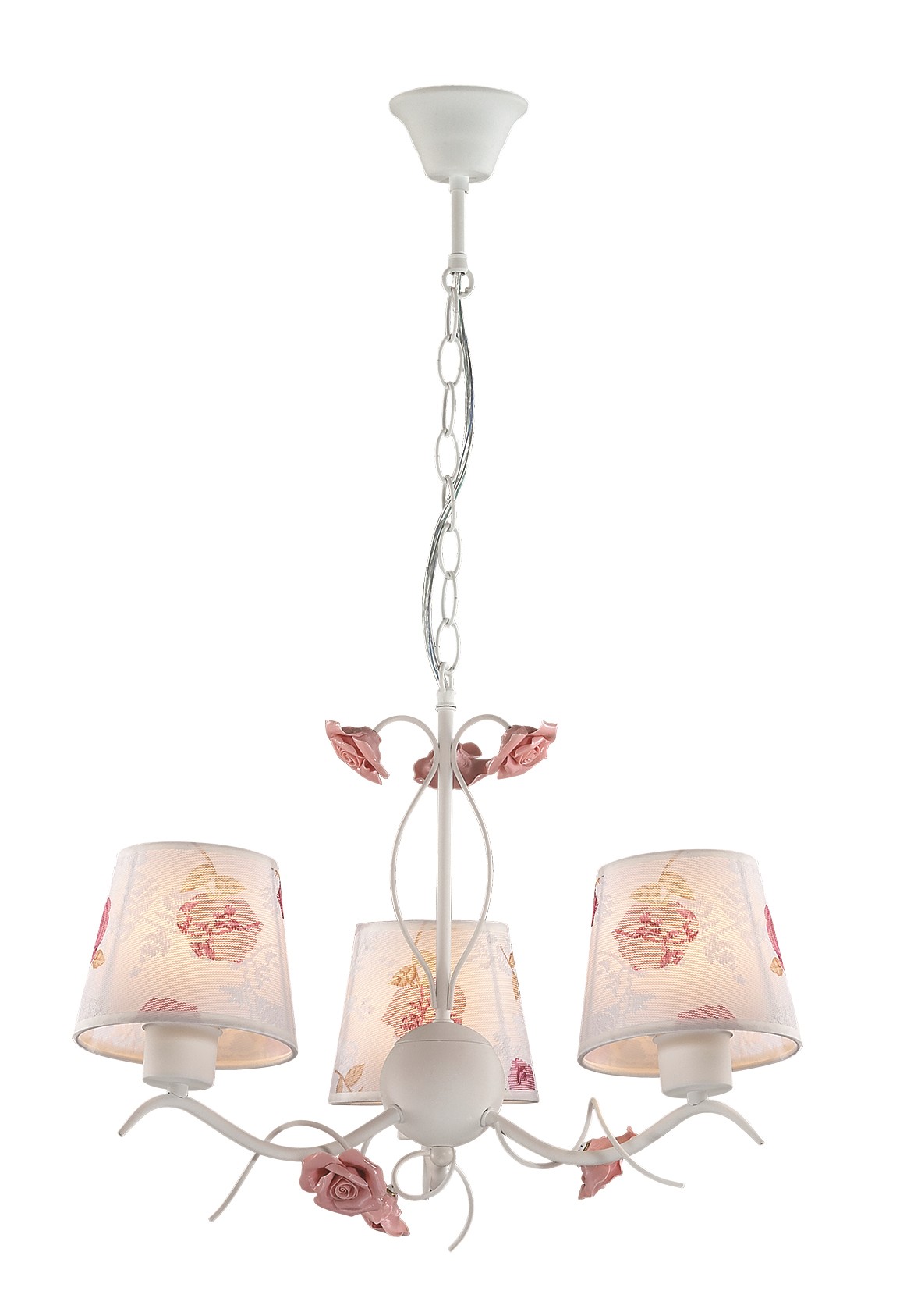 Люстра подвесная с цветочками Rosali 3091/3 Lumion