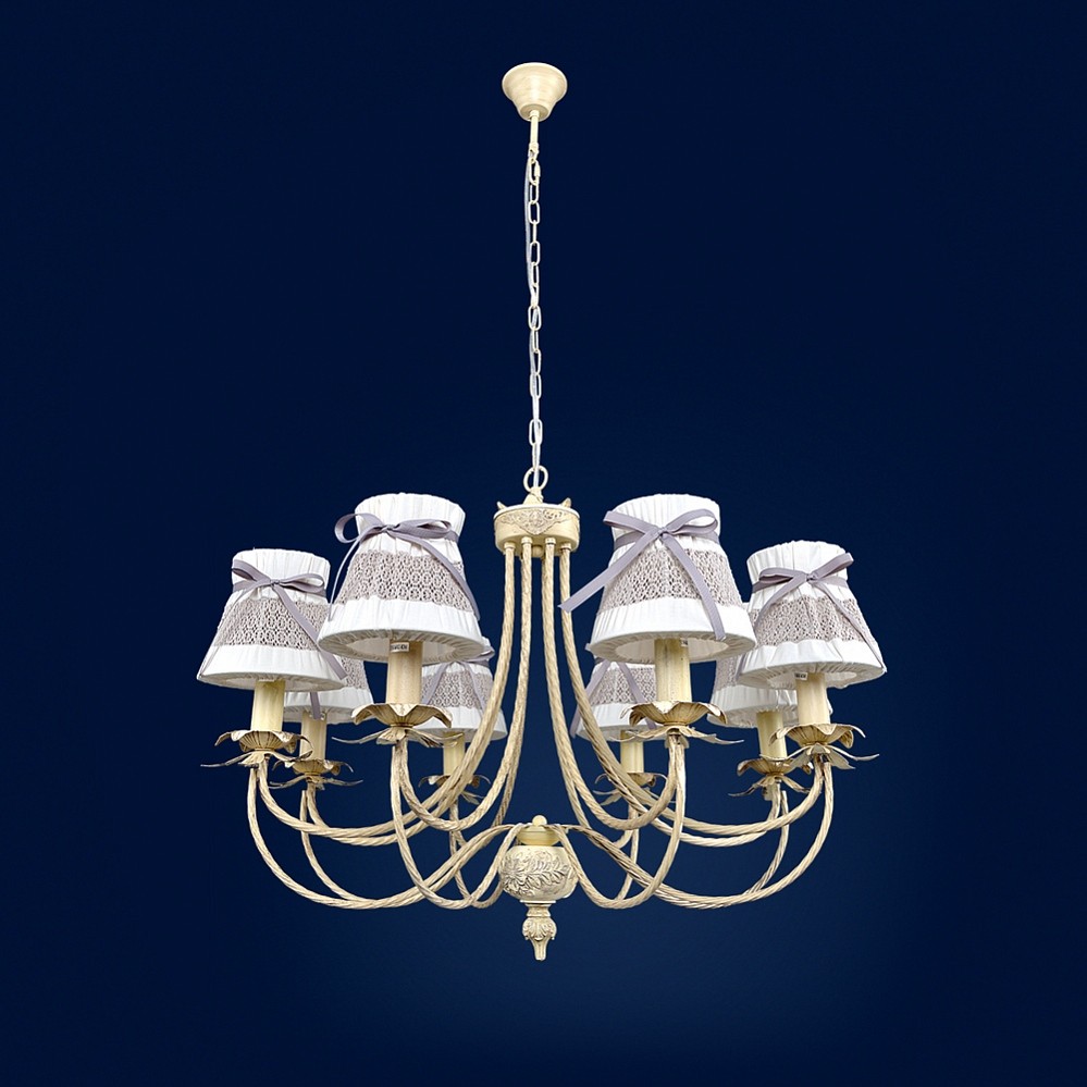 Подвесная люстра Максисвет 2-6497-8-WHS E14