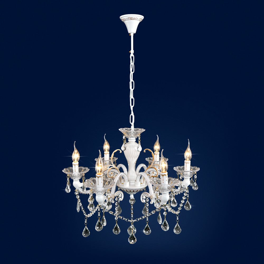 Подвесная люстра Максисвет 2-7990-6-WHS E14