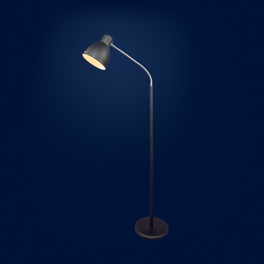 Торшер Максисвет 4-5010-1-BK+CR E27