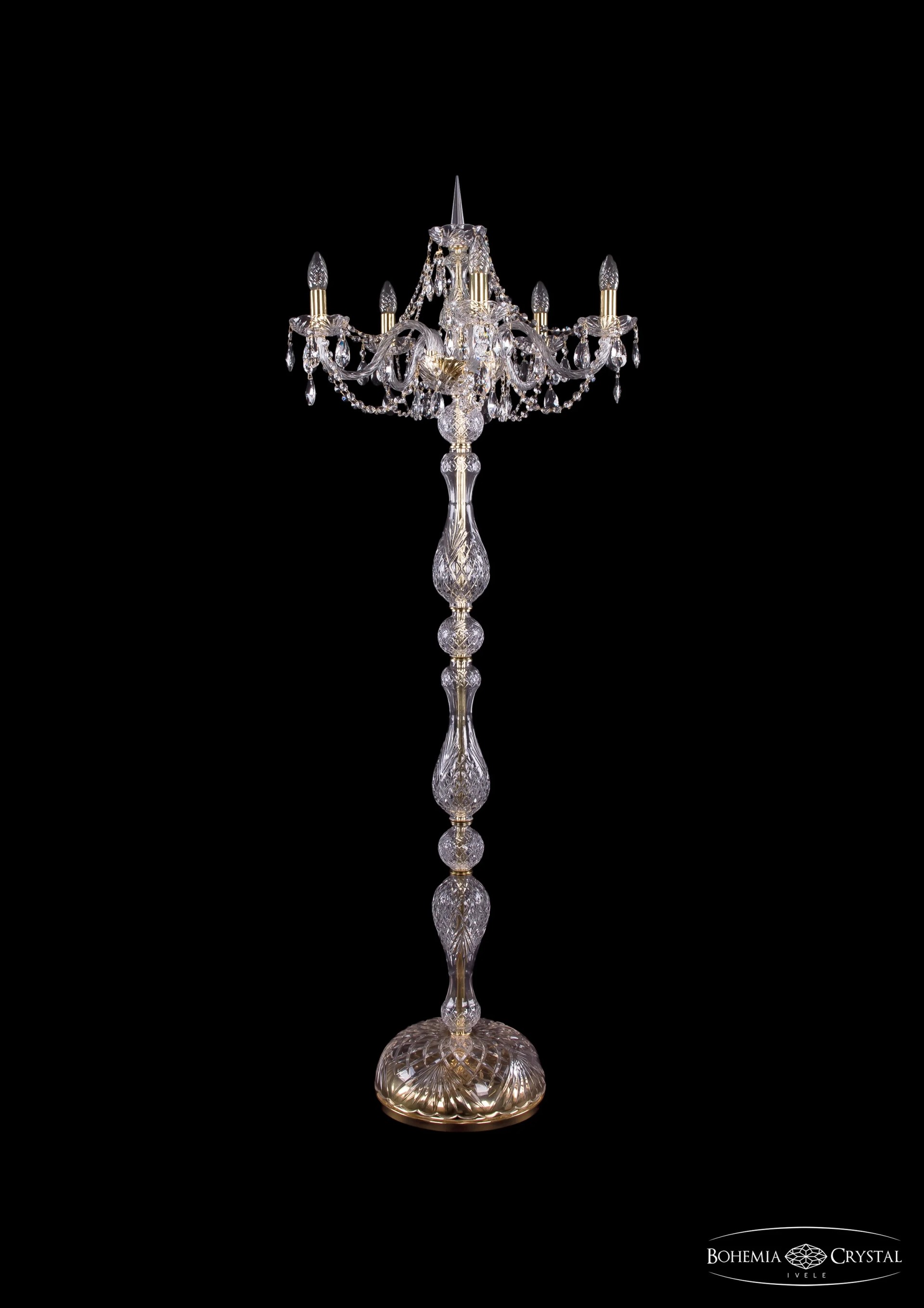 Торшер Bohemia 5506 1406T1/5/195-160/G