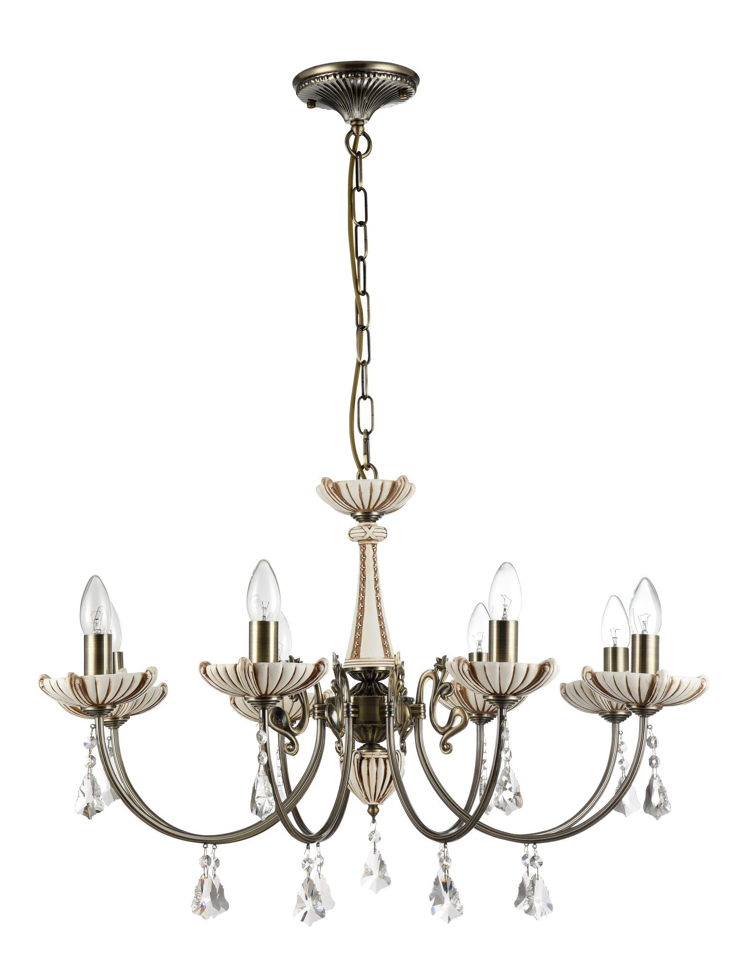 Подвесная люстра Freya Shell FR2014-PL-08-BZ