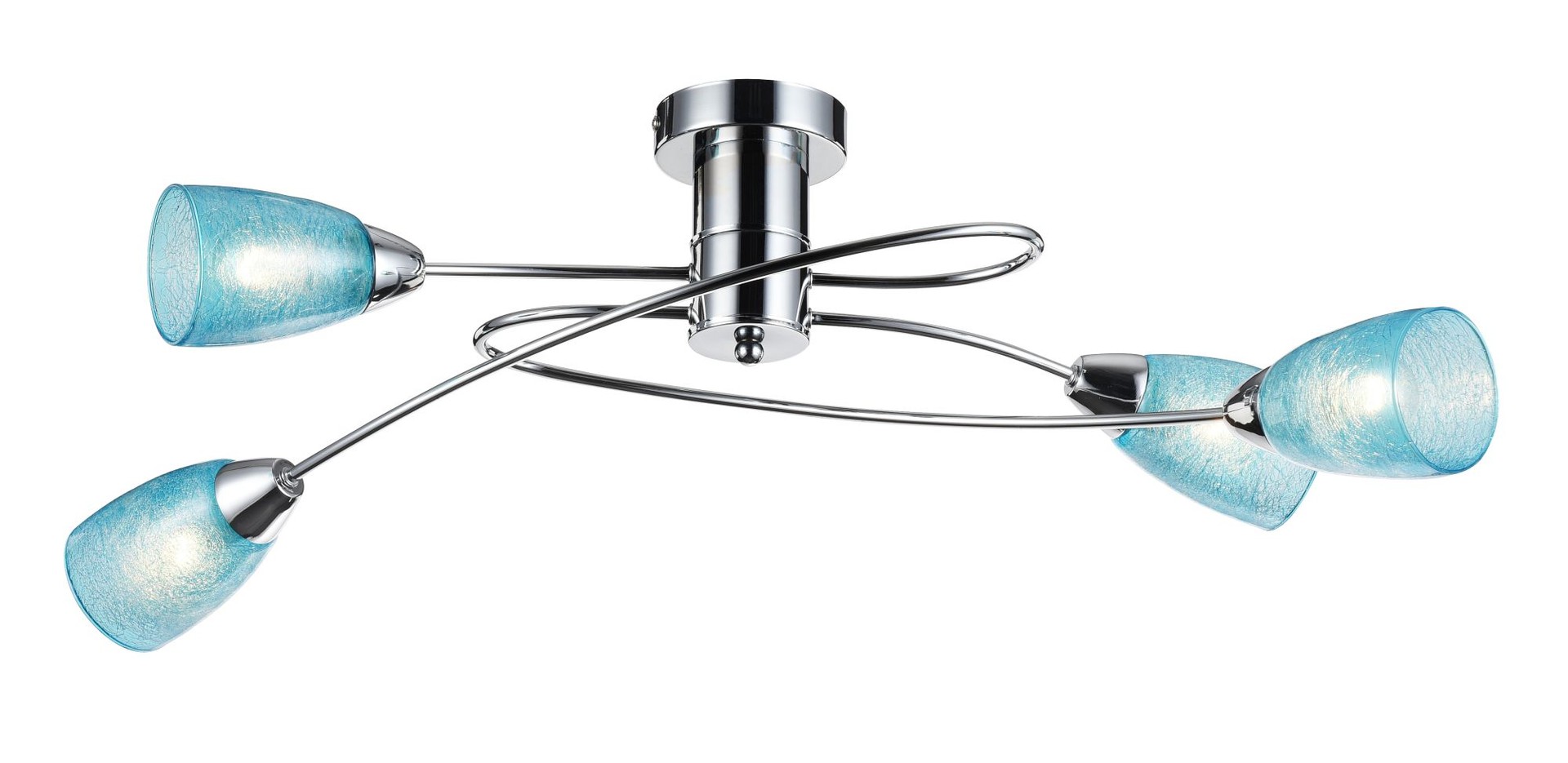 Потолочная люстра Freya Flash FR5103-CL-04-BL