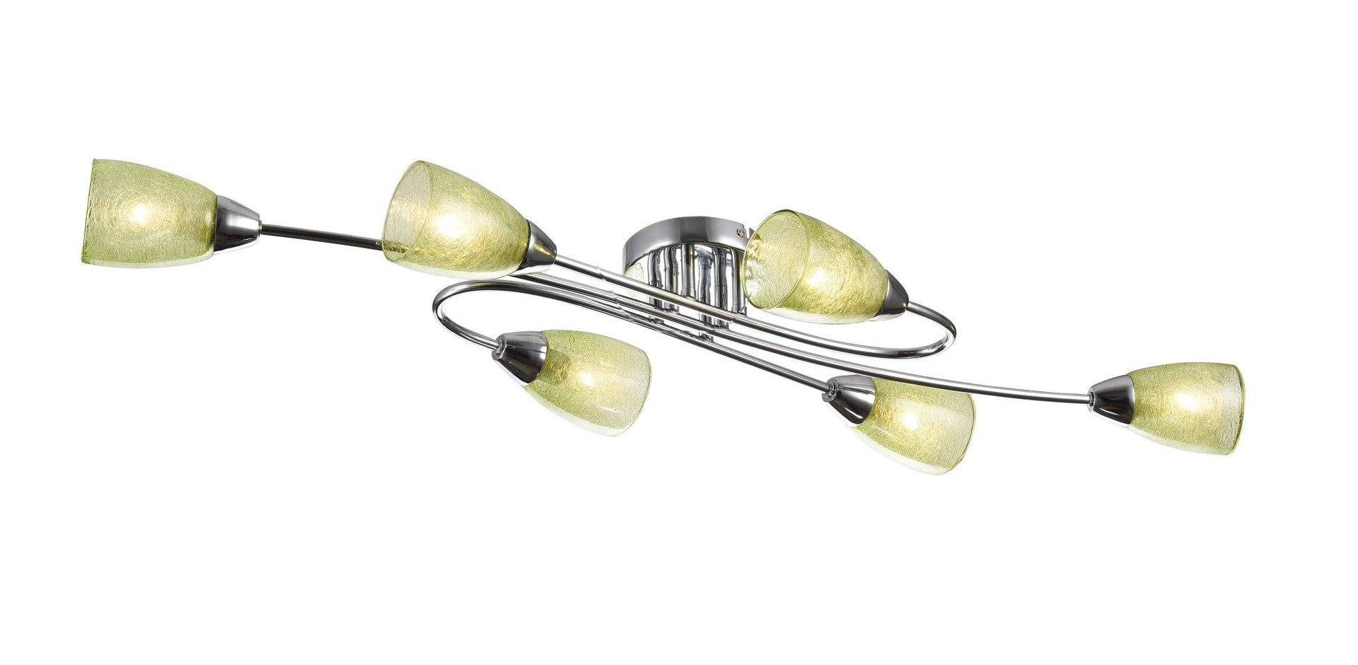 Потолочная люстра Freya Flash FR5104-CL-06-GN