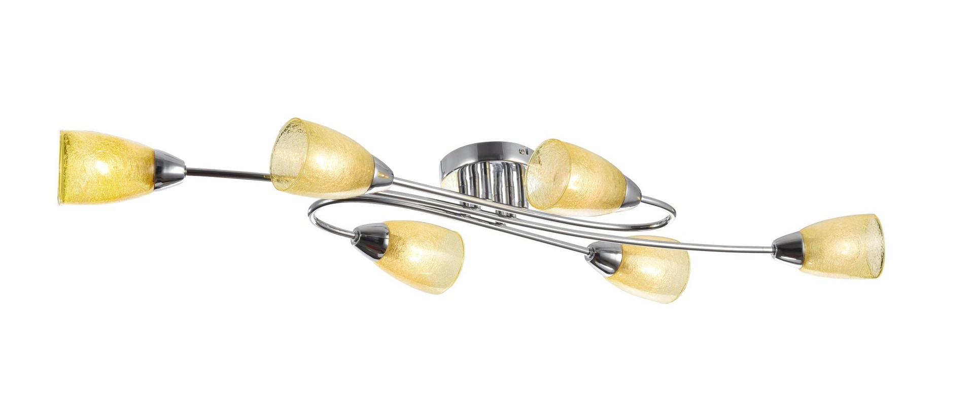 Потолочная люстра Freya Flash FR5104-CL-06-YE