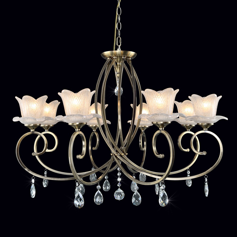 Подвесная люстра Максисвет 2-3904-8-AB E14