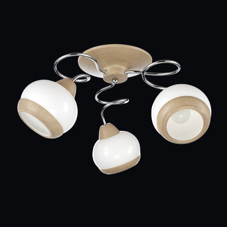 Потолочная люстра Максисвет 8592 1-8592-3-WA+CR E14