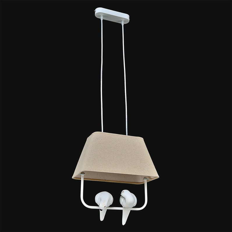 Светильник с птичками 4903 2-4903-2-WH E14 Максисвет