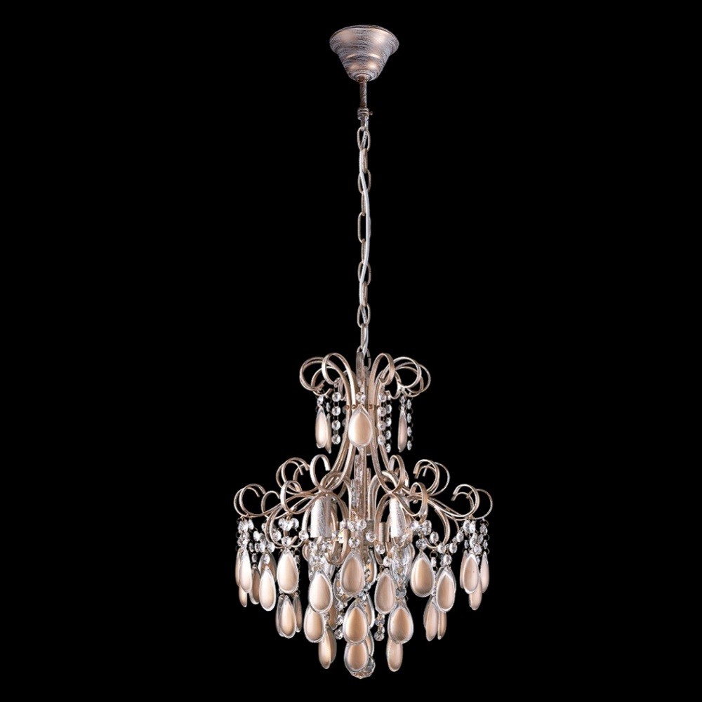 Подвесная хрустальная люстра Sevilia Crystal Lux SEVILIA SP4 GOLD