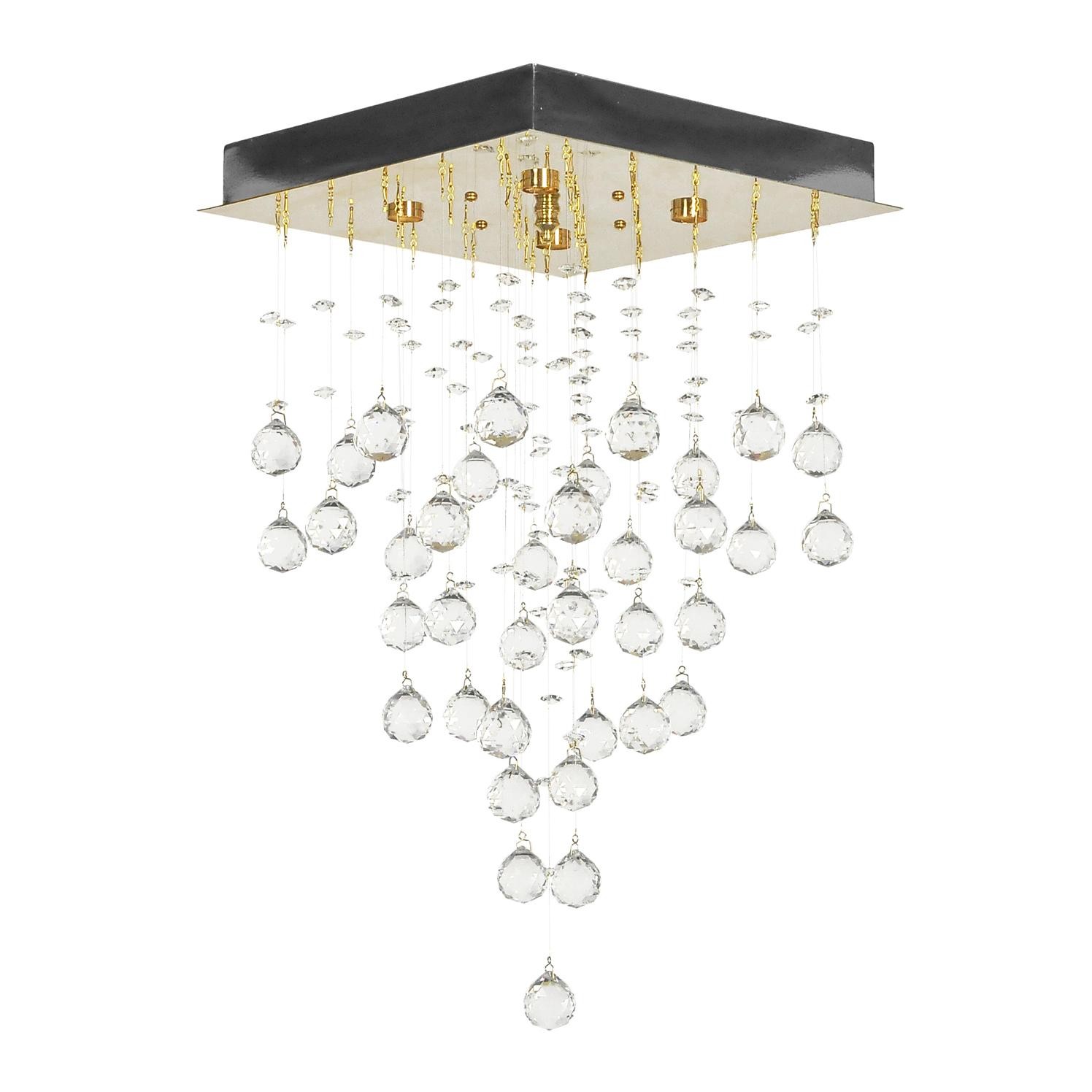 Потолочная люстра Arti Lampadari Flusso Flusso H 1.4.30.615 G